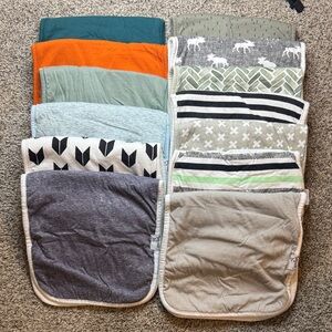 Copper Pearl Burp Cloths - Bundle